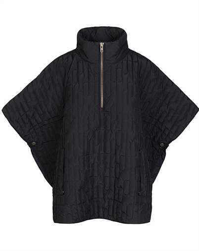 Hést - Ashley Cape Jacke - Jet Black